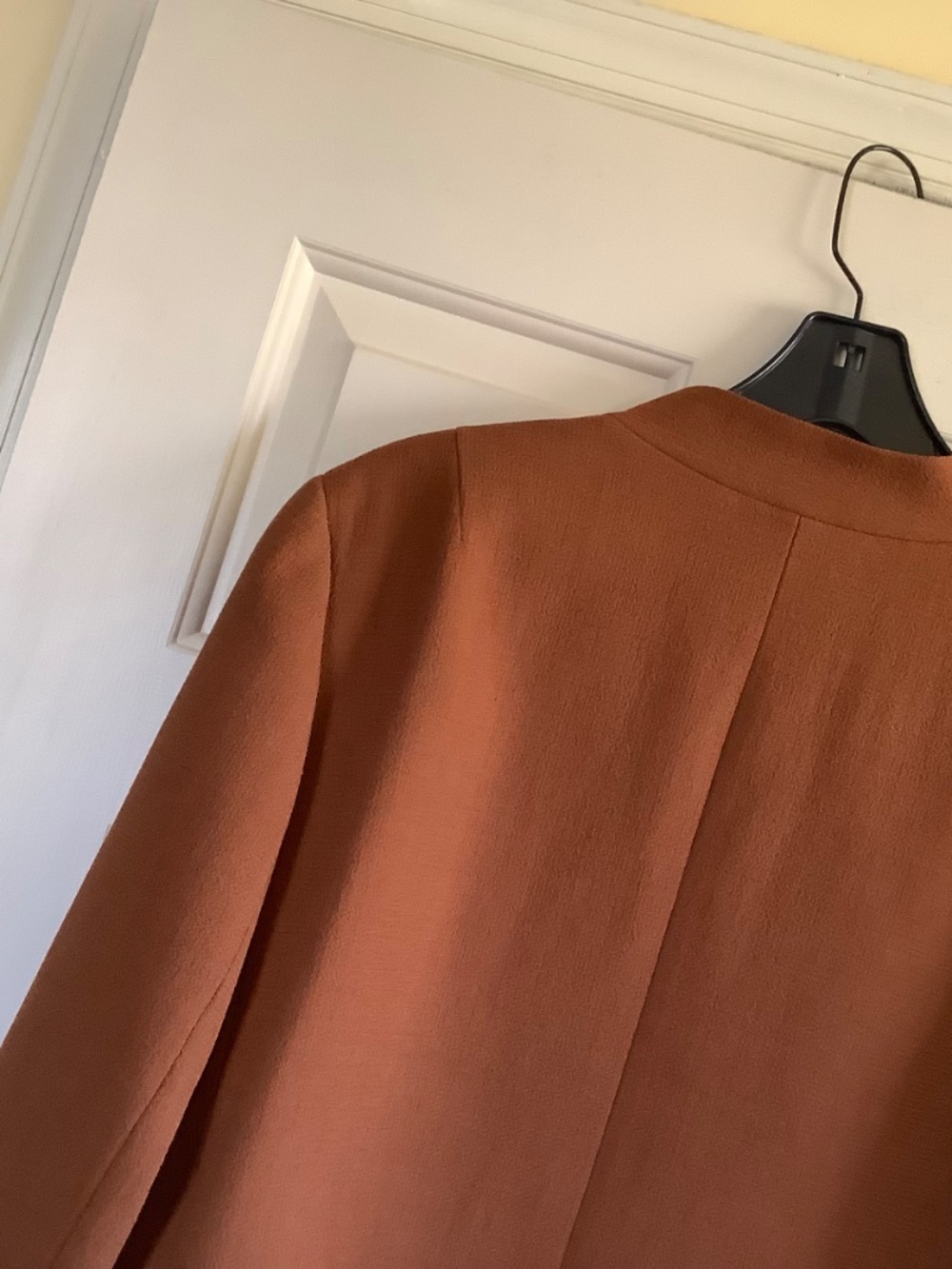 Lafayette 148 V- Neck Wool Blazer Camel SZ XXL - Picture 9 of 16